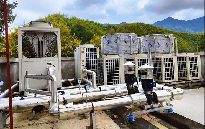 欧思丹热泵为奥运冠军培训基地赋能智能冷暖+热水系统(图2)