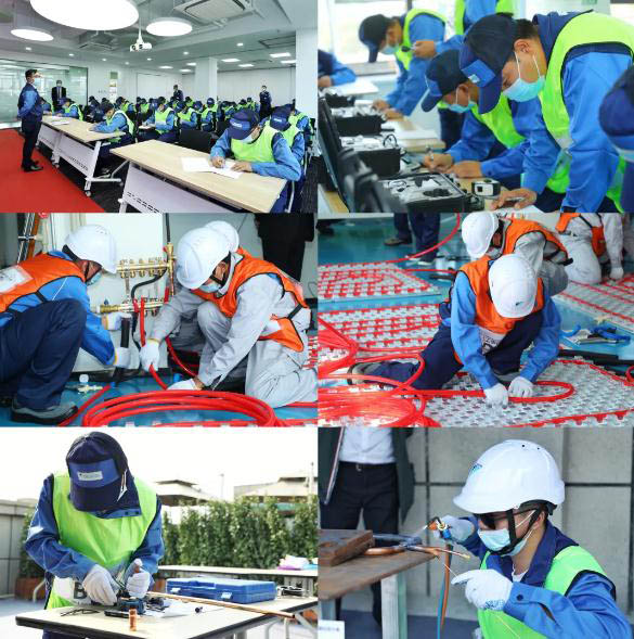 树服务标杆，立技能根本 2021大金空调技能比武大赛传承匠心品质(图3)