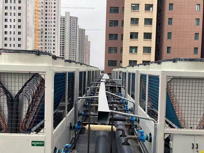 欧思丹热泵丨甘肃平凉业主说“小区的空气更清新”(图3)