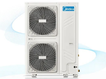 顶出风太占地？美的侧出风系列变频低温采暖烈焰新品来了！(图1)